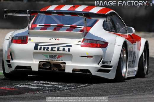 2007-06-24 Monza 470 Porsche 997 GT3 RS - FIA GT Championship